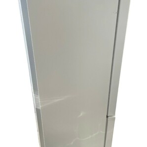 動作品 神奈川発 直接引き取り可 2020年製 AQUA アクア AQR-20K 201L 2ドア ノンフロン冷凍冷蔵庫 白 ホワイト WHITE S04の画像4