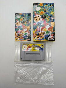 1円スタート スーパーボンバーマン5 SUPER BOMBER MAN 5 HUDSON ハドソン 箱・取扱説明書付 SFC スーファミ スーパーファミコン ソフト