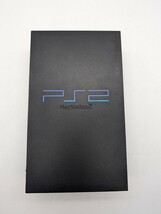 動作品 PS2 本体 箱 コントローラーメモリーカード 説明書 セット SONY ソニー PlayStation2 SCPH-10000 プレステ2 ブラック 黒 BLACK_画像2