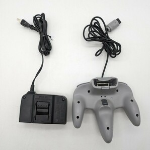 動作品 Ninntenndo 64 本体 NUS-S-HA NUS-001 NUS-002 ゲーム機 テレビゲーム ニンテンドー ニンテンドウ 任天堂 ブラックの画像9