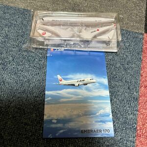 JAL 飛行機模型　JA０１ＷＪ　ノベルティ