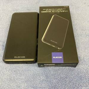 モバイルバッテリー エレコム USB 20W Type-C ブラック EC-C03BK USB-A ELECOM 大容量 