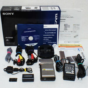 【送料無料】Sony HDR-TG1 フルハイビジョン 光学10倍 付属品多数 動作確認済み 訳有品