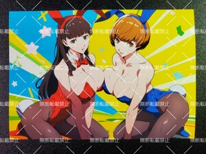 ペルソナ4　Persona4　里中千枝&天城雪子　B　写真　イラスト　同人　ファンアート　イラストアート　2L判