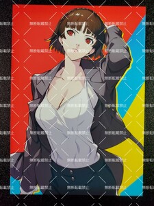 ペルソナ5　Persona5　新島真　Y　写真　イラスト　同人　ファンアート　イラストアート　2L判