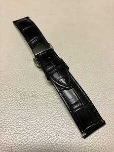 CASSIS カシス AVALLON アバロン 革ベルト 20mm ブラック Dバックル付き