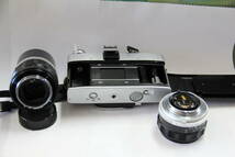 ミノルタ　一眼レフカメラ　SRT SUPER 58mm と 135mm レンズ付き　ジャンク品_画像8