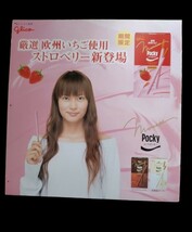 グリコ　ポッキー　ムース　デコレ★柴咲コウ　水橋貴己★POP　販促物　パネル★美品★送料無料★_画像1