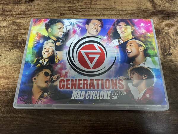 GENERATIONS from EXILE TRIBE DVD「LIVE TOUR 2017 MAD CYCLONE」★