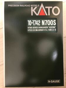 KATO 10-1742 N700S3000番台新幹線のぞみ16両セット。ゆうパック送料無料