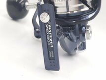 (管74698)良品 Shimano シマノ 21 ツインパワーSW 6000PG スピニングリール ジギング オフショア 青物_画像6