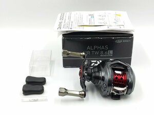 (管74955)良品 Daiwa ダイワ 20 アルファス AIR TW 8.6L ベイトリール ライトゲーム 渓流 ベイトフィネス