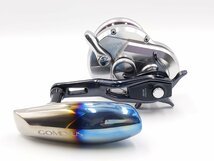 (管83173)美品 Shimano シマノ 21 オシアジガー 2000NRXG ベイトリール ジギング スロージギング オフショア 青物 PE1.5号 300m_画像2