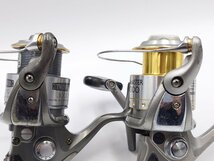 (管82924) Shimano シマノ 05 バイオマスター 4000 02 ツインパワー 3000PG 2点セット スピニングリール_画像9