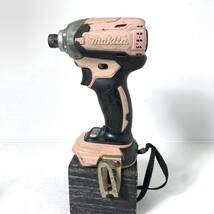 1円スタート★動画あり makita マキタ TD137DRFXP 充電式 インパクトドライバ 電動工具 14.4V 純正 BL1830 / DC18RC 領収書OK k0321-2_画像3