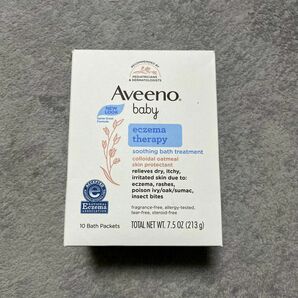 乳児湿疹 アビーノベビー 入浴剤 10袋セット Aveeno Baby Eczema Therapy