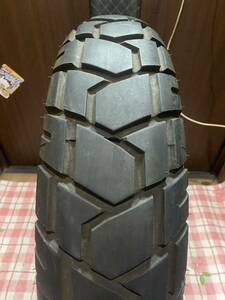 中古MCタイヤ バリ山 2021年製造 SHINKO TRAILMASTER E-705 150/70R18 シンコー 150 70 18 3421 K4680