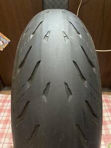 中古MCタイヤ 2022年製造 MICHELIN 2CT+ power5 190/50ZR17 ミシュラン パワー 190 50 17 0722 K4691