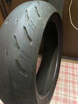 中古MCタイヤ 2022年製造 MICHELIN 2CT+ power5 190/50ZR17 ミシュラン パワー 190 50 17 0722 K4691_画像4