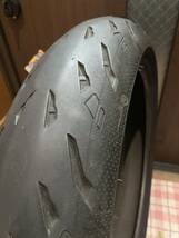 中古MCタイヤ 2022年製造 MICHELIN 2CT power5 120/70ZR17 ミシュラン パワー5 120 70 17 1422 K4692_画像2