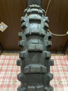 中古MCタイヤ 2023年製造 DUNLOP GEOMAX ENDURO EN91EX 140/80-18 ダンロップ ジオマックス 140 80 18 0323 K4699