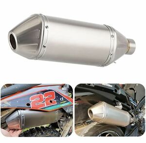 【送料無料】エキゾースト,モーターサイクル用,モトクロス用,36-51mm,crf300l,dr650,klx250wr450,drz400,dl650