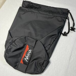 ナンガ　NANGA ブラック WEB限定　STORAGE BAGSLEEPING BAG ストレージ バッグ（スリーピングバッグ）