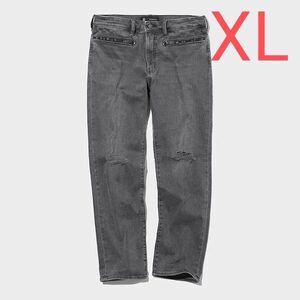 価格改定 GU undercover スリムダメージジーンズ XL グレー