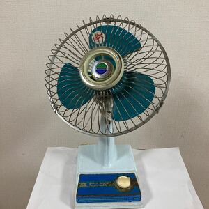 昭和レトロ 扇風機 アンティーク National ナショナル FAN 動作確認済み 鑑賞用 年代品 当時物 小型 ジャンク扱い