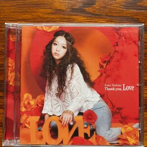 西野カナ CD 【Thank you Love】 11/6/22発売 オリコン加盟店