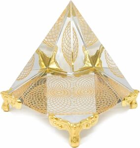 オルゴナイト ピラミッド トーラス フラワーオブライフ クリスタル 置物 ピラミッド型 浄化