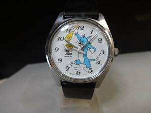 1970年代 SEIKO セイコー製手巻き時計 トムとジェリー Tom and Jerry Walt Disney 5000-7000