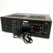 SANSUI サンスイ AU-D707F プリメインアンプ オーディオ機器 通電確認済 alpひ0227_画像7