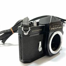 PENTAX SPOTMATIC ペンタックス スポーツマチック ブラック 一眼レフ フイルム カメラ alp色_画像8