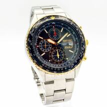 稼働品 SEIKO セイコー クロノグラフ 7T92-0CF0 メンズ クオーツ 腕時計 alp梅0305_画像4