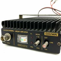 DAIWA ダイワ リニアアンプ LA-4030 430MHz 無線機 アマチュア無線 alp梅0226_画像2