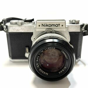 Nikomat N FT NIKKOR-S.Q Auto 1:1.4 50mm 一眼レフ フィルムカメラ alp梅0316