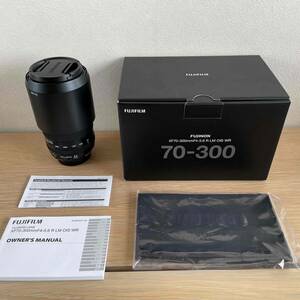 ★送料無料/美品 「富士フイルム(FUJIFILM) X フジノンレンズ XF 70-300mm F4-5.6 R LM OIS WR」 超望遠ズーム ★