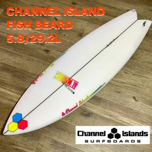 【未使用正規品】CHANNEL ISLAND FISHBEARD'5.8' PU アルメリック　サーフボード