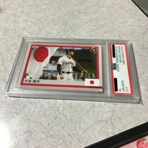 [PSA 10 GEM MT 鑑定済] 大谷翔平 SHOHEI OHTANI 2023 TOPPS WORLD BASEBALL CLASSIC #17 TEAM SAMURAI JAPAN 日本語表記 リアル二刀流