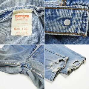 90's Levis リーバイス 501 デニムパンツ アメリカ製 size 30 #17599 オールド ヴィンテージ アメカジ ジーンズ USA 米国製の画像6