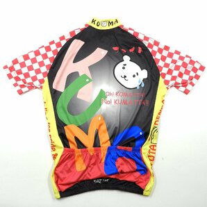 WAVE ONE サイクリングジャージ Size L #17066 送料360円 アメカジ サイクリングシャツ TEAM KUMATTAの画像2