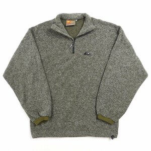 QUIKSILVER クイックシルバー ハーフジップ フリース Size M #17132 オールド アメカジ ストリート