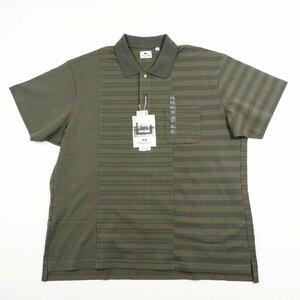 未使用 UNIQLO ユニクロ × エンジニアードガーメンツ ボーダー ポロシャツ size 3XL #17279 コラボ 341-420640 ENGINEERED GARMENTS