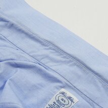 Brooks Brothers ブルックスブラザーズ 半袖 シャツ ブルー #17287 送料360円 きれいめ コットン_画像6