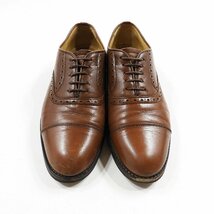 BURBERRY’S バーバリー レザーシューズ ストレートチップ ブラウン size 5 #17330 きれいめ 靴 ドレスシューズ 革靴_画像2