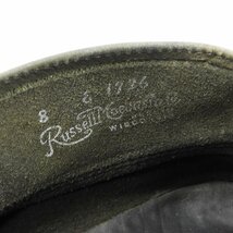 Russell Moccasin ラッセルモカシン チャッカブーツ ヌバック レザー 1726 size 8E #17324 アメカジ 本革 シューズ カジュアル_画像5