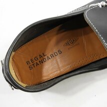 REGAL リーガル デッキシューズ ブラック size M #17320 レザーシューズ アメカジ 靴 カジュアル_画像5