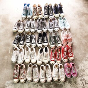 コンバース スニーカー まとめ売り ジャンク品 #17672 レディース CONVERSE セット 卸 フリマ 業者 シューズ