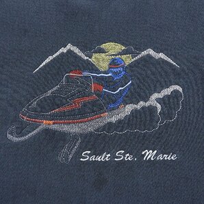 Lee リー スウェット Sault ste marie 刺繍 size L #17691 アメカジ スエット トレーナー スーセントマリーの画像4